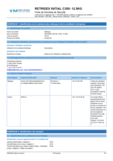 Retridex Initial C350- 12.5KG - FDS